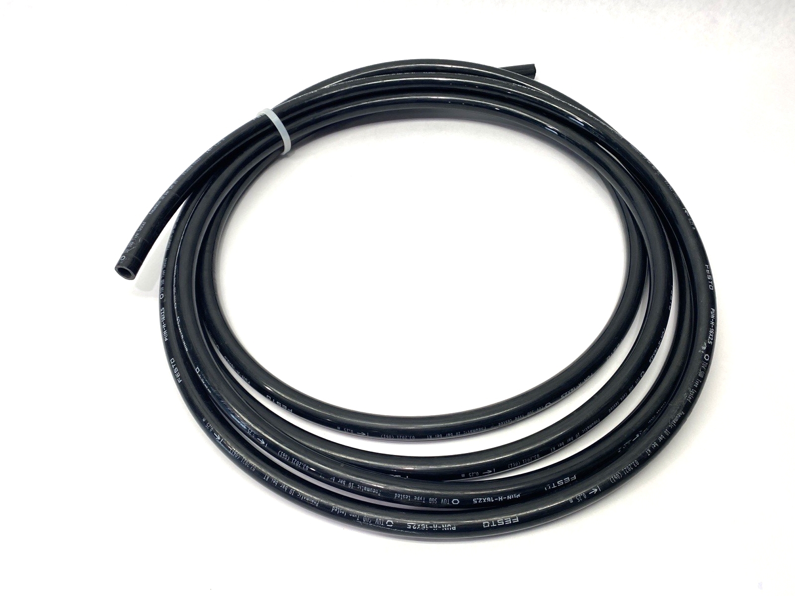 Festo PUN-H-16X2,5 Black Pneumatic Tubing 16mm OD 11mm ID 197395 CUT TO 3M - Maverick Industrial Sales