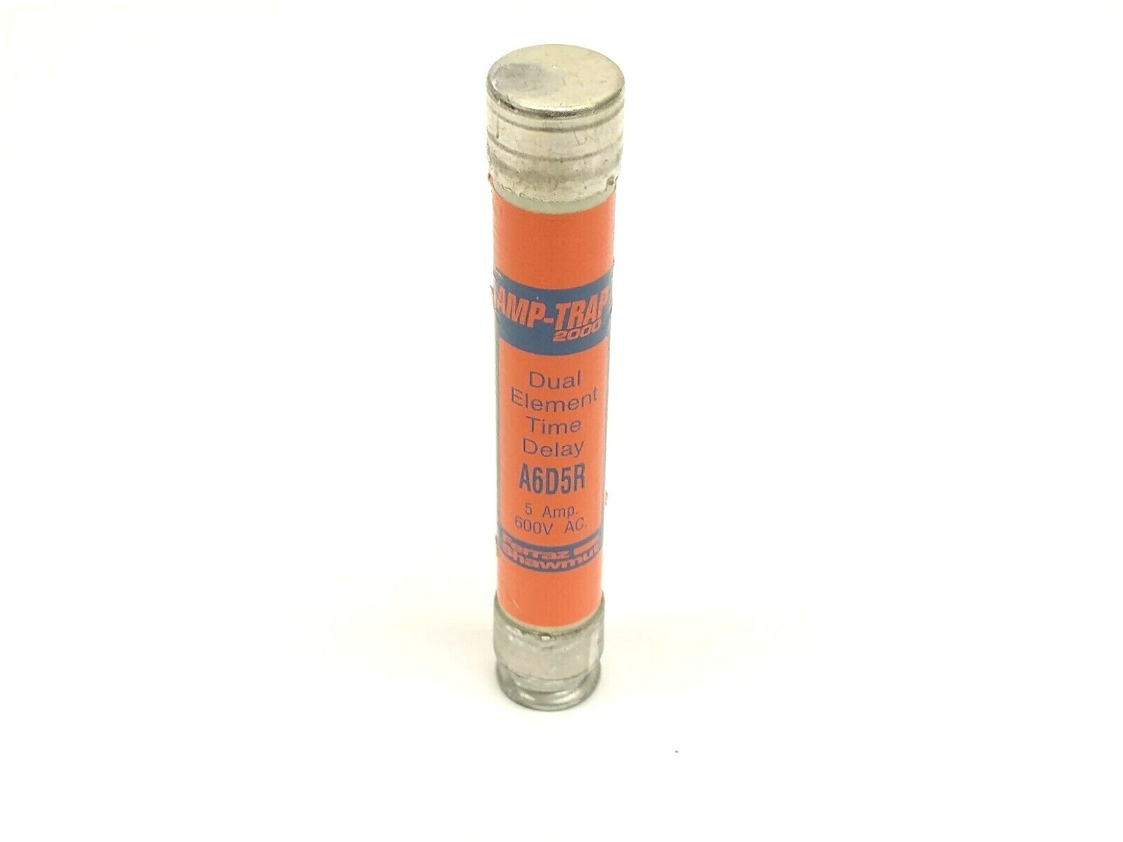 Ferraz Shawmut A6D5R Amp-Trap 2000 Time-Delay Fuse 600V AC/DC 5A LOT OF 3 - Maverick Industrial Sales