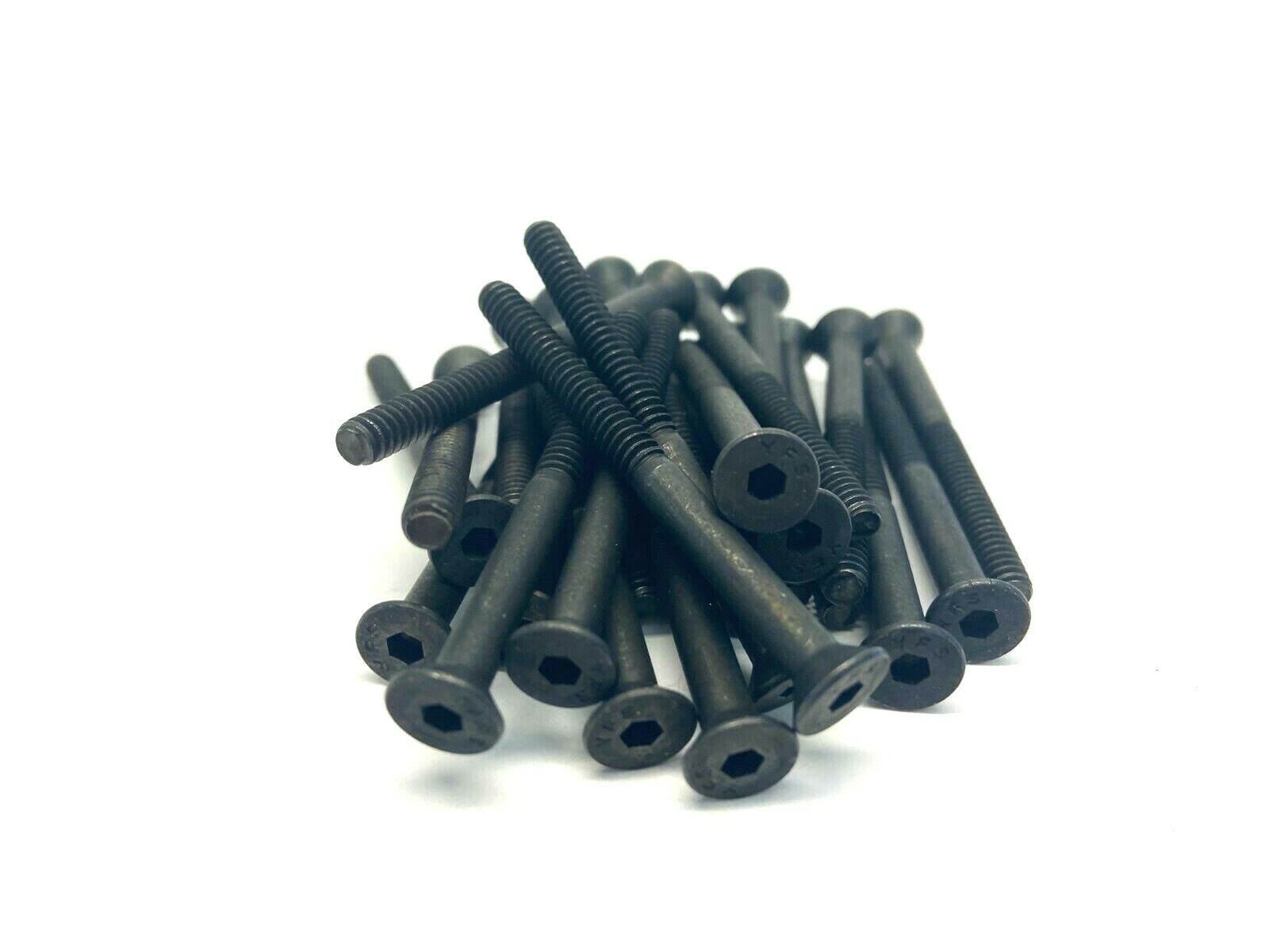 Brighton Best 721120 Flat Socket Cap Screw Alloy Black 10-24 x 2-1/4" BOX OF 25 - Maverick Industrial Sales
