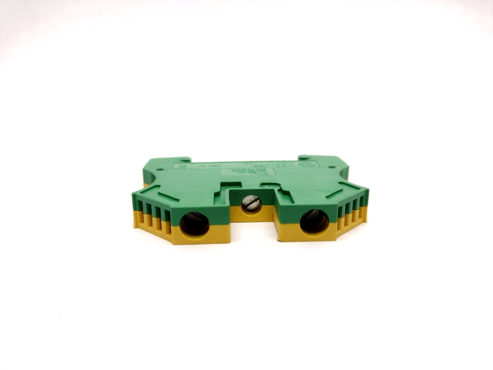 Allen Bradley 1492-JG6 One Circuit Feed Through Ground Block Green/Yellow 6mm - Maverick Industrial Sales
