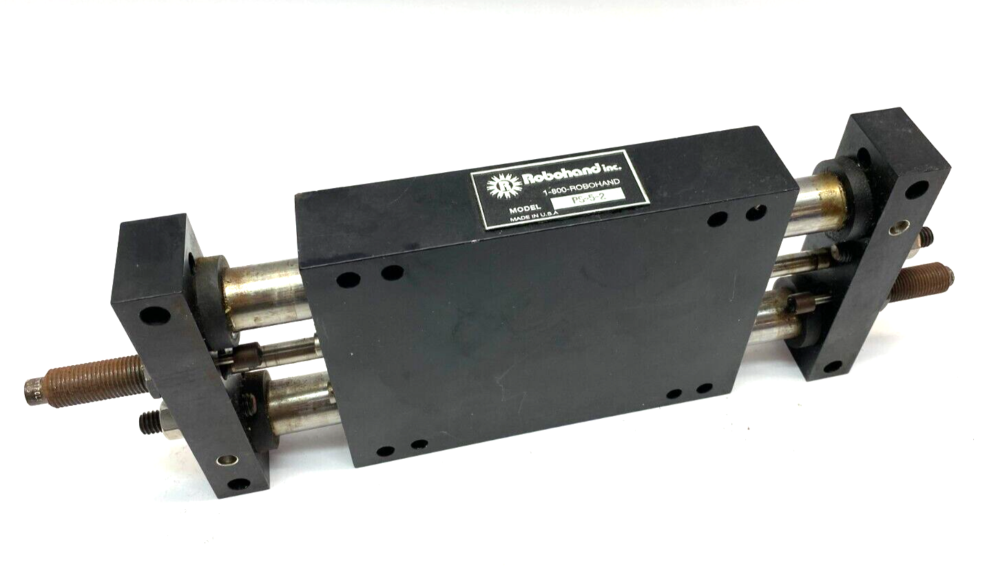 Robohand PS-5-2 Linear Motion Slide Actuator Double Acting 2" Stroke - Maverick Industrial Sales