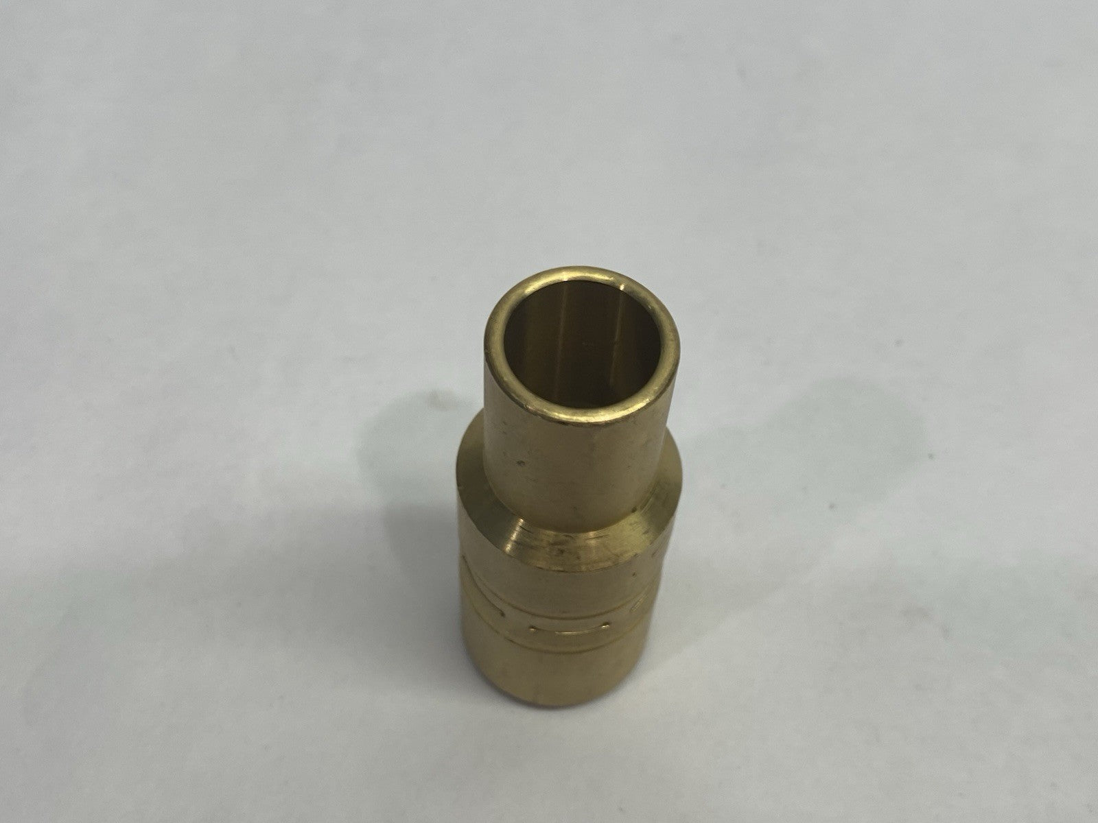 401-51-62 | Tregaskiss Slip-On Air Cooled Nozzle 5/8″ bore, flush tip, brass - New – Open box - Maverick Industrial Sales