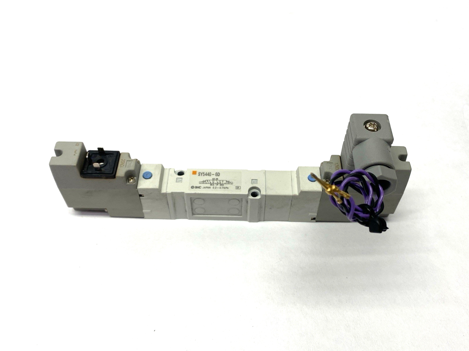 SY5440-6D | SMC Double Solenoid Valve - Used - Maverick Industrial Sales