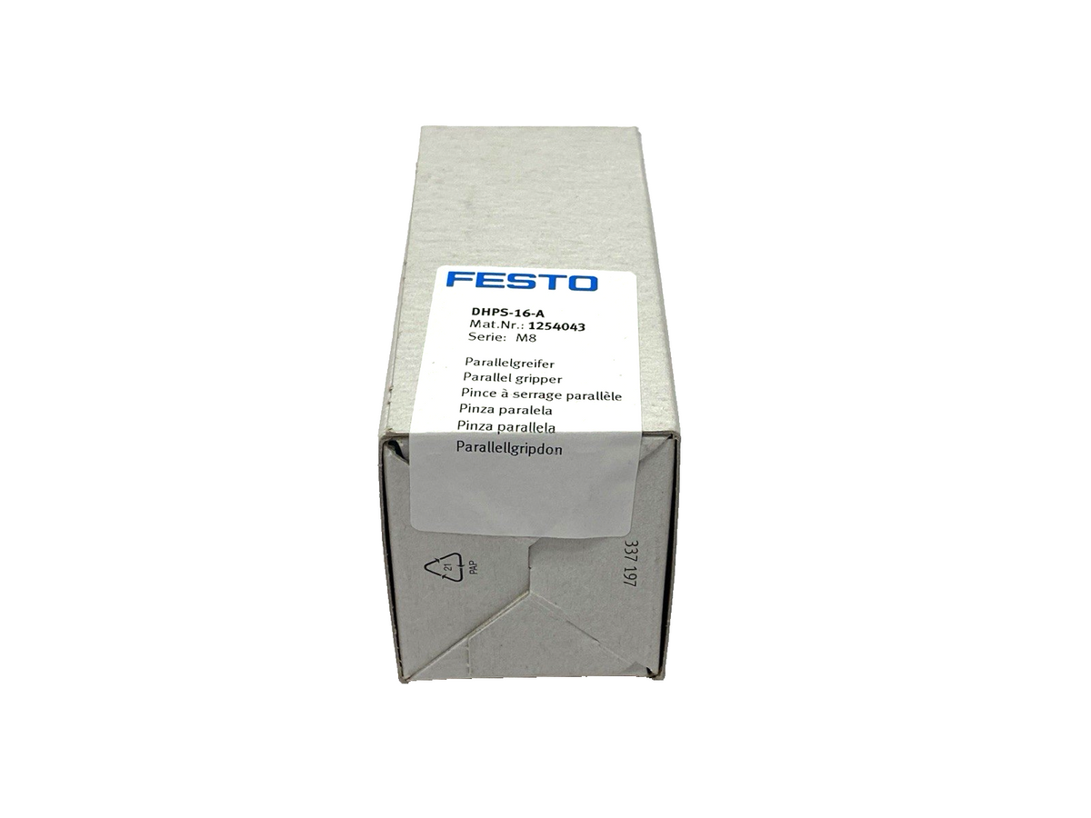 Festo DHPS-16-A Parallel Gripper, 5mm Stroke Per Jaw, 1254043 - Maverick Industrial Sales