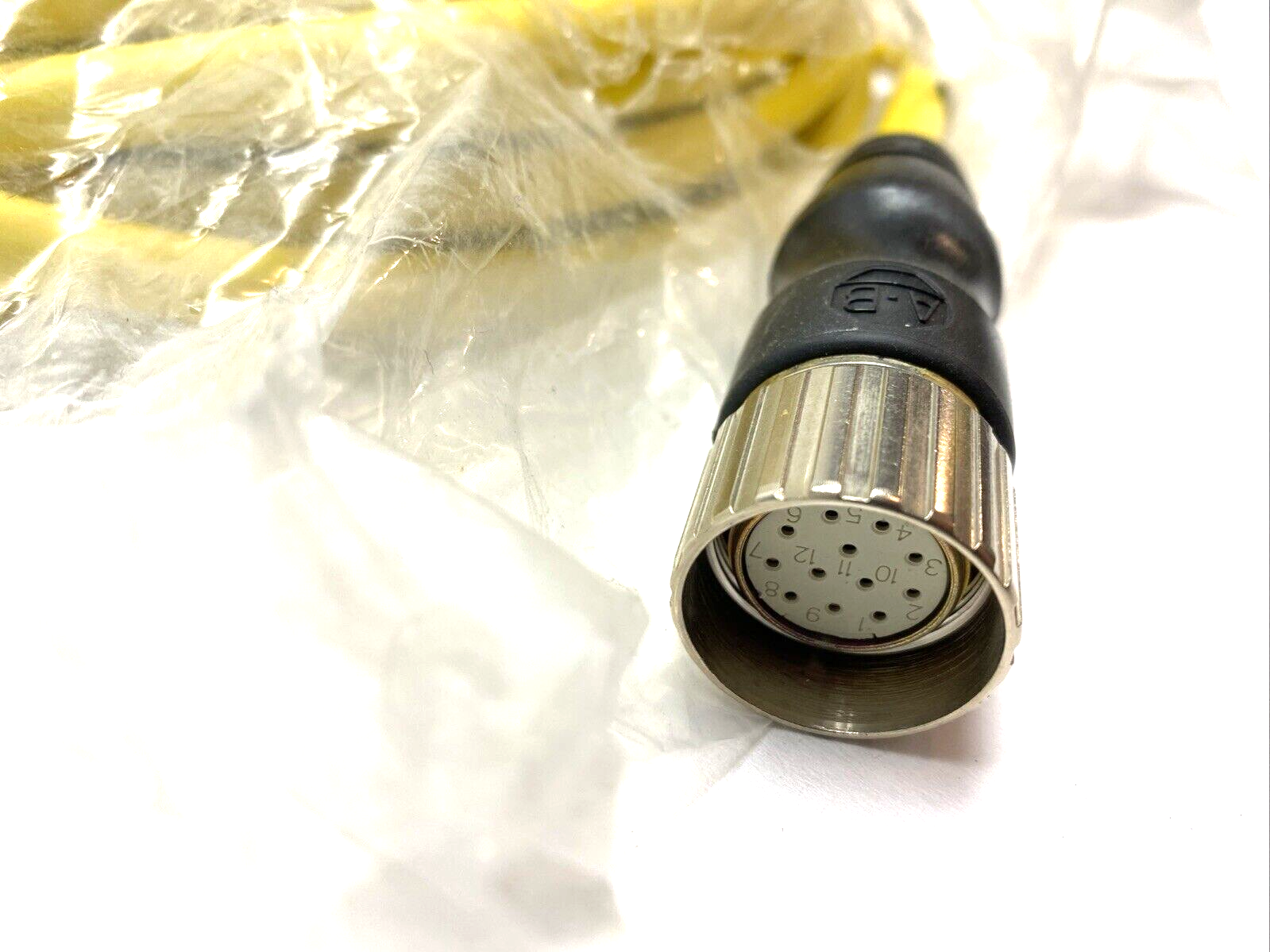Allen Bradley 889M-FX9AE-20 Ser. C Single Ended Power Cable M23 Female 20m - Maverick Industrial Sales