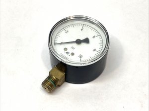 25-200-10-PSI | Noshok  Pressure Gauge 0-10psi - Used
