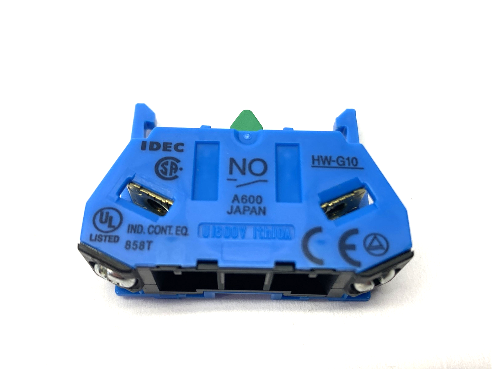 IDEC HW-G10 Contact Block 10A LOT OF 2 - Maverick Industrial Sales