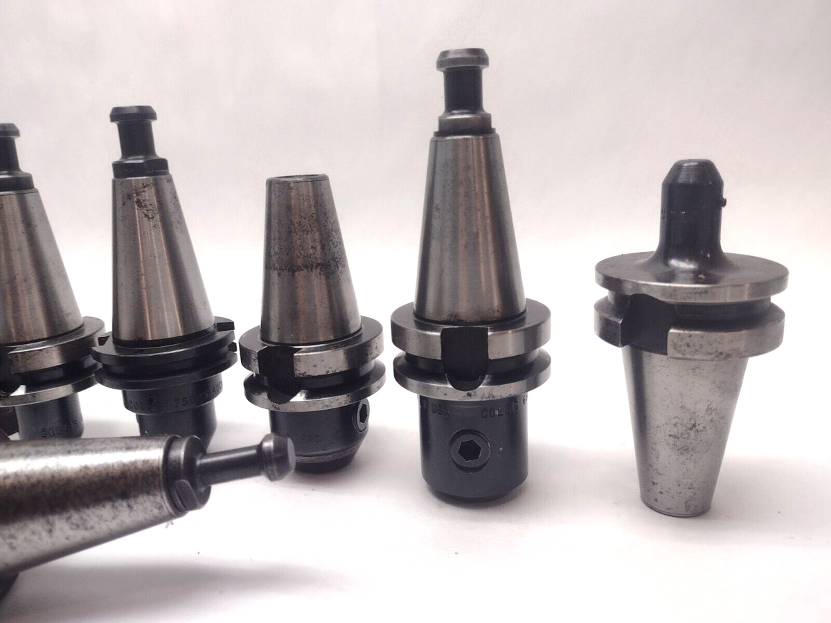 Collis CNC Milling Toolholders LOT OF 9 - Maverick Industrial Sales