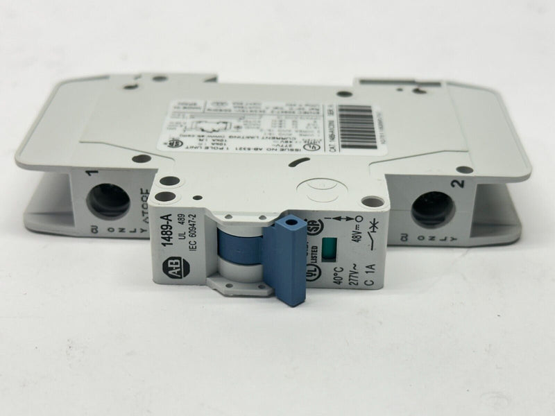 Allen Bradley 1489-A1C010 Ser A Circuit Breaker 1-Pole 1A 277V - Maverick Industrial Sales