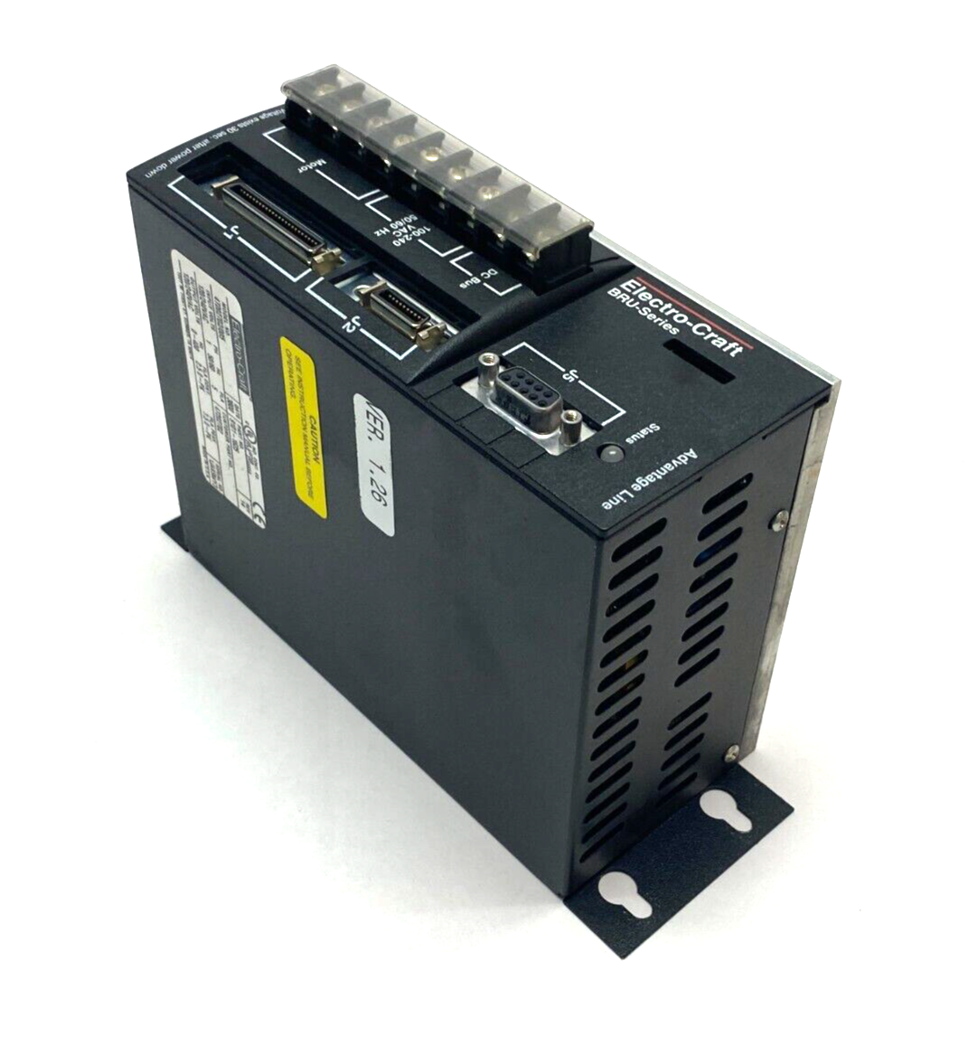Electro-Craft 47202702/005 BRU Ser Advantage Line Servo Drive 1-Phase 9101-1625 - Maverick Industrial Sales
