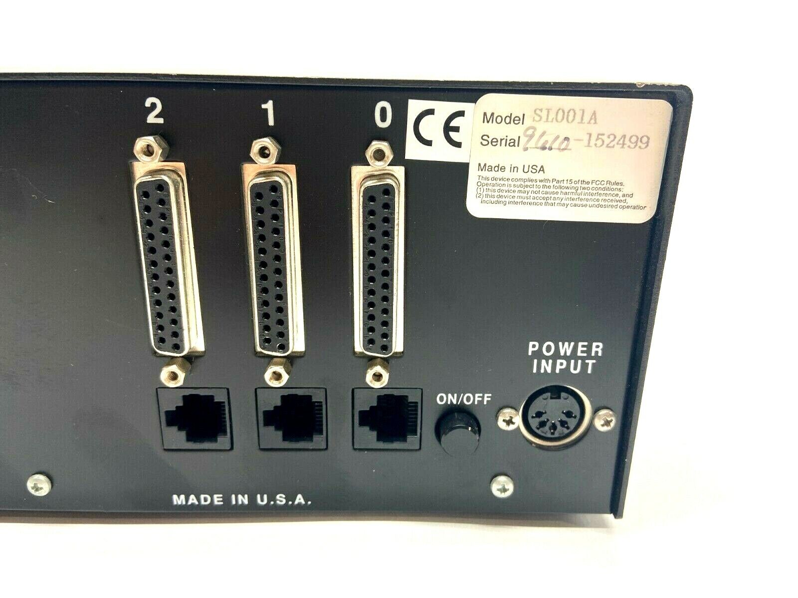 Black Box SL001A Micro Switch 3SP 3 x Parallel Serial RJ-45 - Maverick Industrial Sales