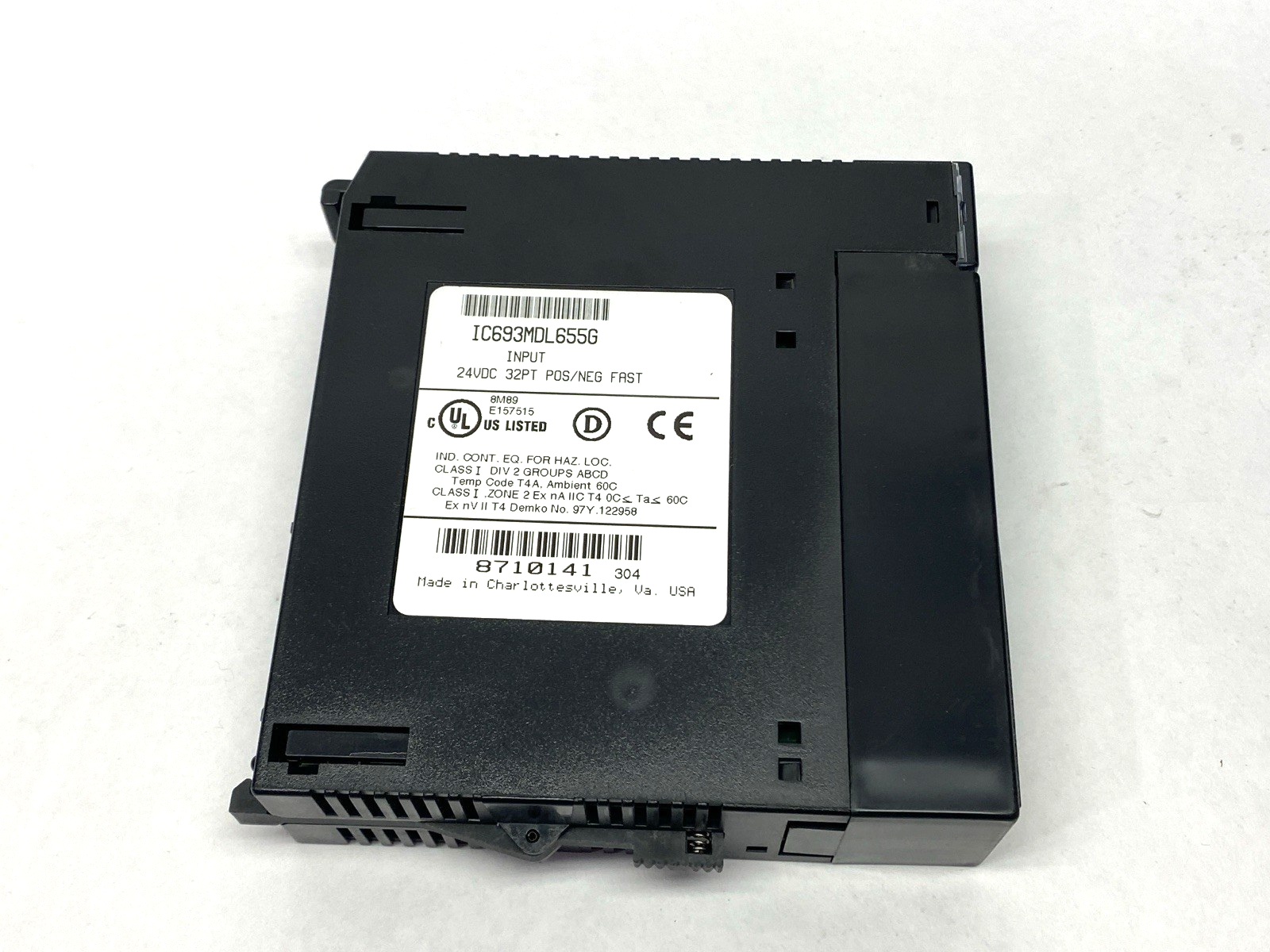 IC693MDL655G | GE Fanuc Positive/Negative Logic Input Module 32-Point 24VDC - Used - Maverick Industrial Sales