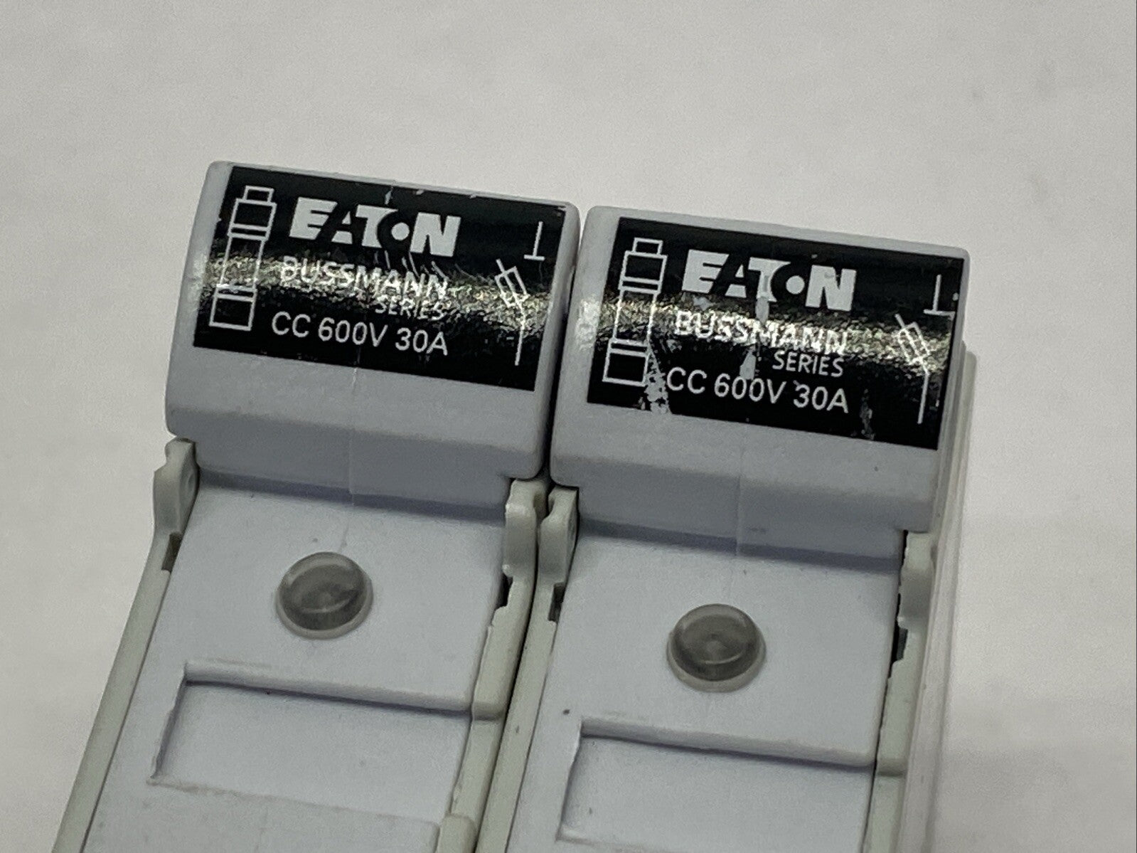 Eaton CHCCIDU Modular Fuseholder 1-Pole 30A 600V LOT OF 2 - Maverick Industrial Sales