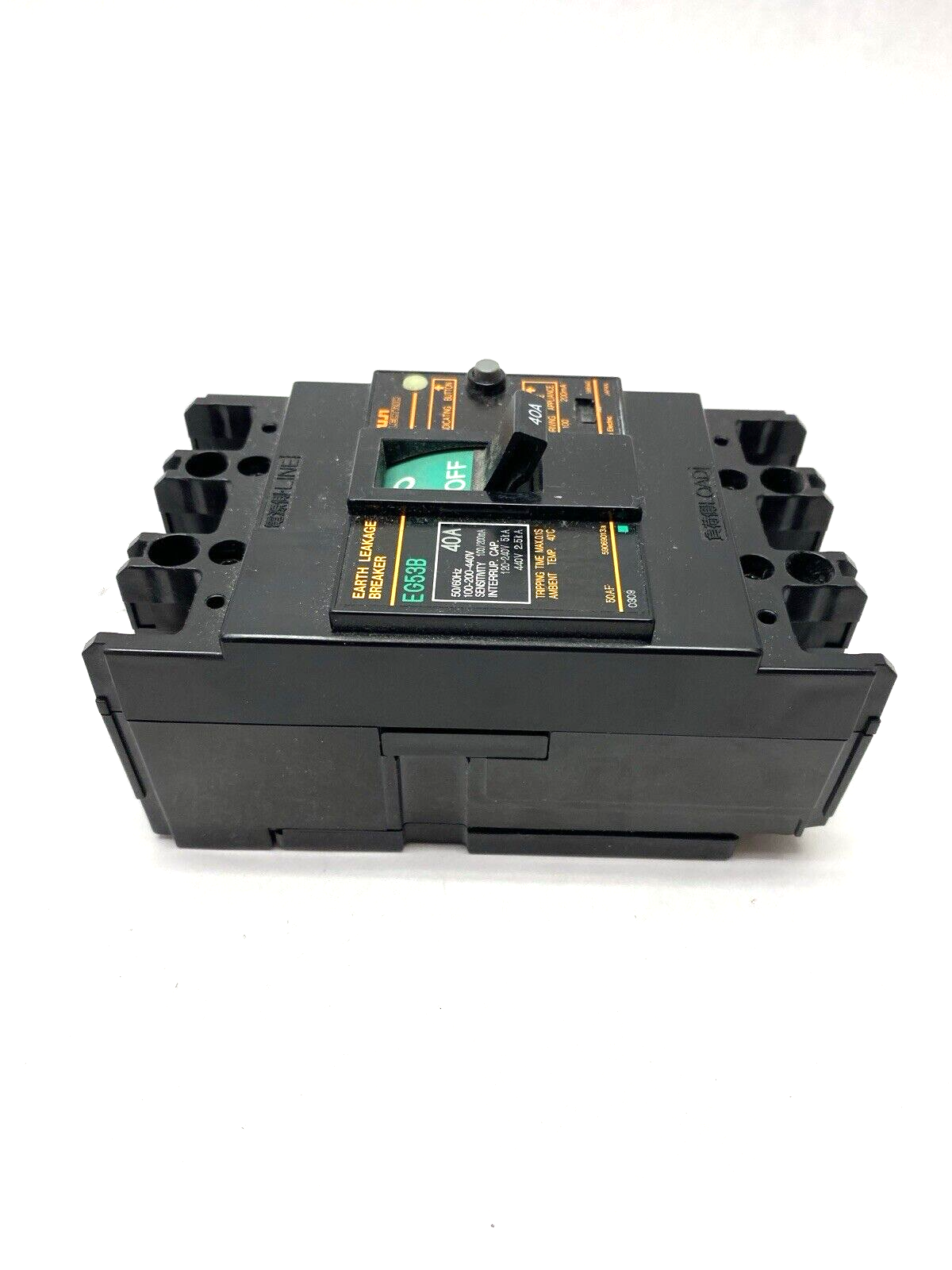Fuji Electric EG53B 40A Circuit Breaker 120/240-440V - Maverick Industrial Sales