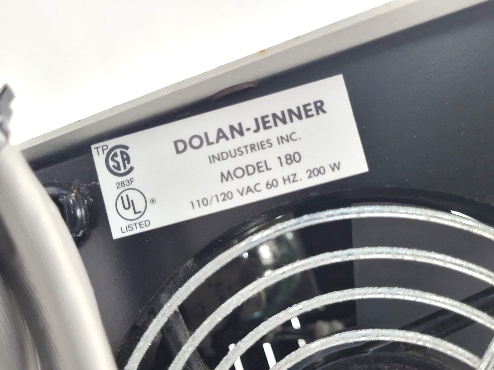 180 | Dolan-Jenner Fiber-Lite High Intensity Illuminator ONE LIGHT NOT WORKING - Used - Maverick Industrial Sales