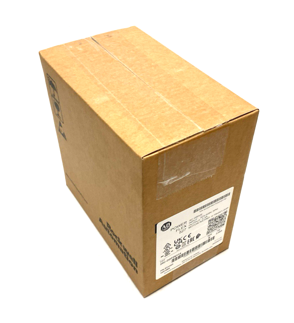 25C-D2P3N114 | Allen Bradley Ser. B PowerFlex 527 0.75kW / 1Hp AC Drive - New - Maverick Industrial Sales