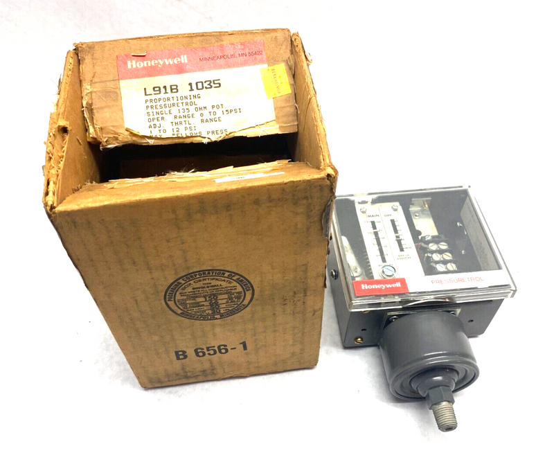 Honeywell L91B1035 Pressuretrol Proportioning Pressure Controller - Maverick Industrial Sales