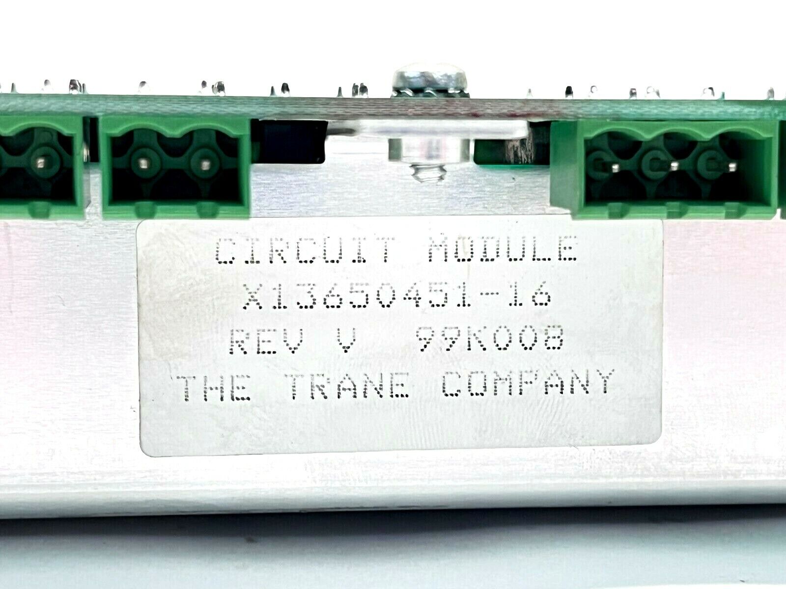 Trane X13650451-16 Rev V Circuit Module 99K008 - Maverick Industrial Sales