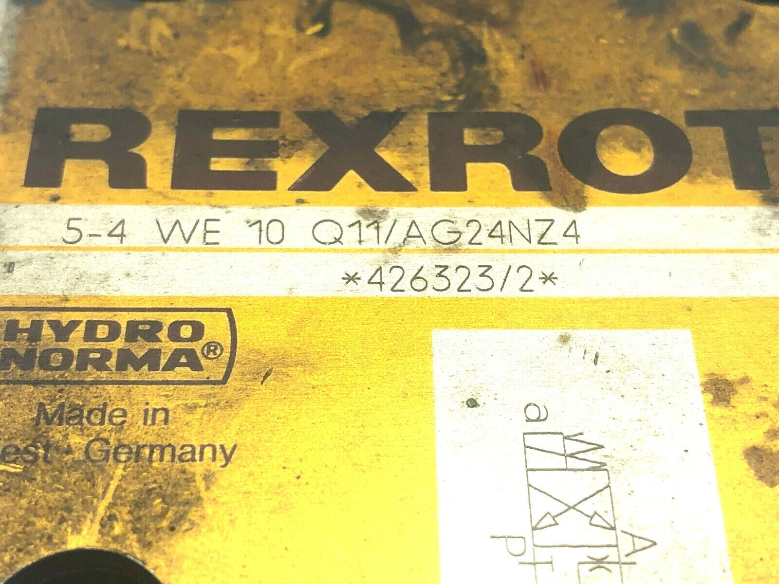 Rexroth 5-4 WE 10 Q11/AG24NZ4 Hydraulic Valve - Maverick Industrial Sales