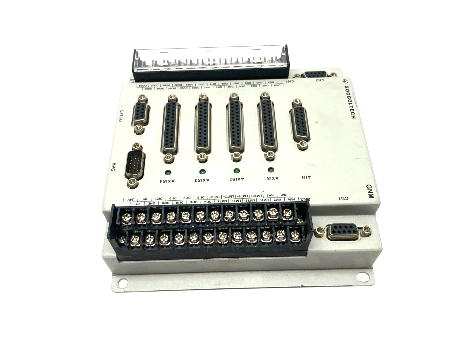Googoltech GNM-401-01 Pulse Control Module 4-Axis, w/ Axis Analog - Maverick Industrial Sales