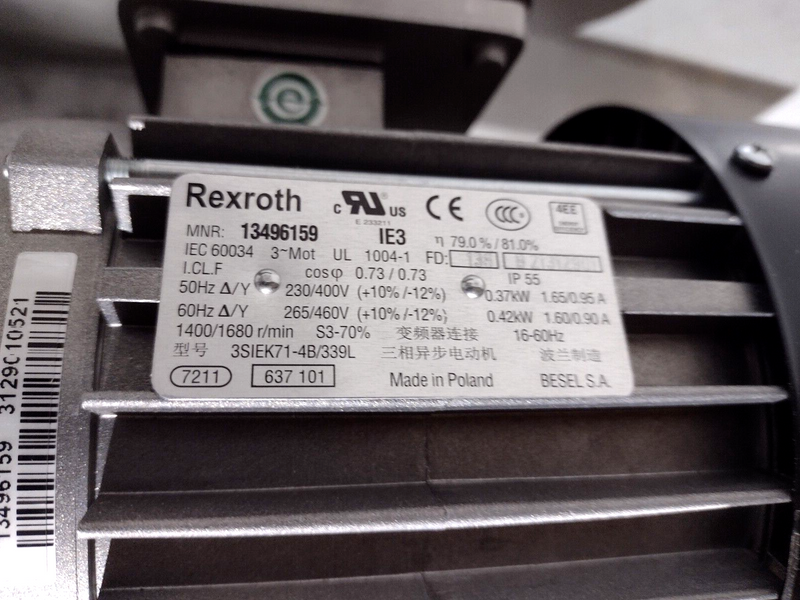 Bosch Rexroth 3842998238 Belt Section BS 2/R-H TS Plus Longitudinal Conveyor - Maverick Industrial Sales