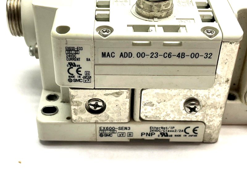 SMC SS5Y3-10S6EB3-12F-N3 Ethernet IP Manifold Assembly - Maverick Industrial Sales