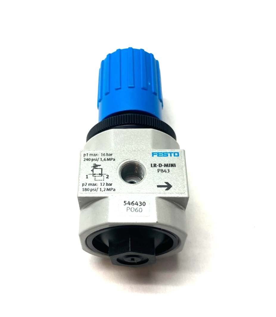 Festo 546430 Basic Valve, Directly Controlled, Rotary Knob, LR-D-MINI - Maverick Industrial Sales