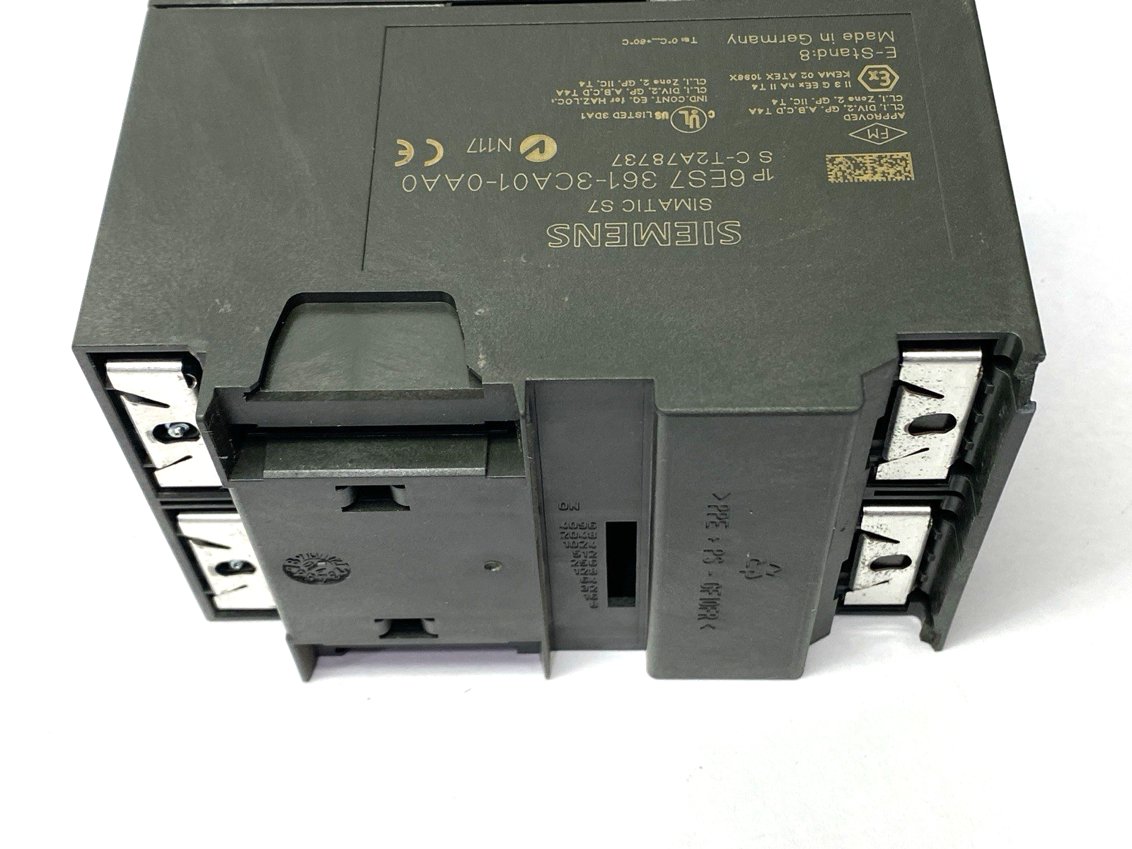 Siemens 6ES7 361-3CA01-0AA0 Simatic Expansion Module MISSING CONNECTOR COVER - Maverick Industrial Sales