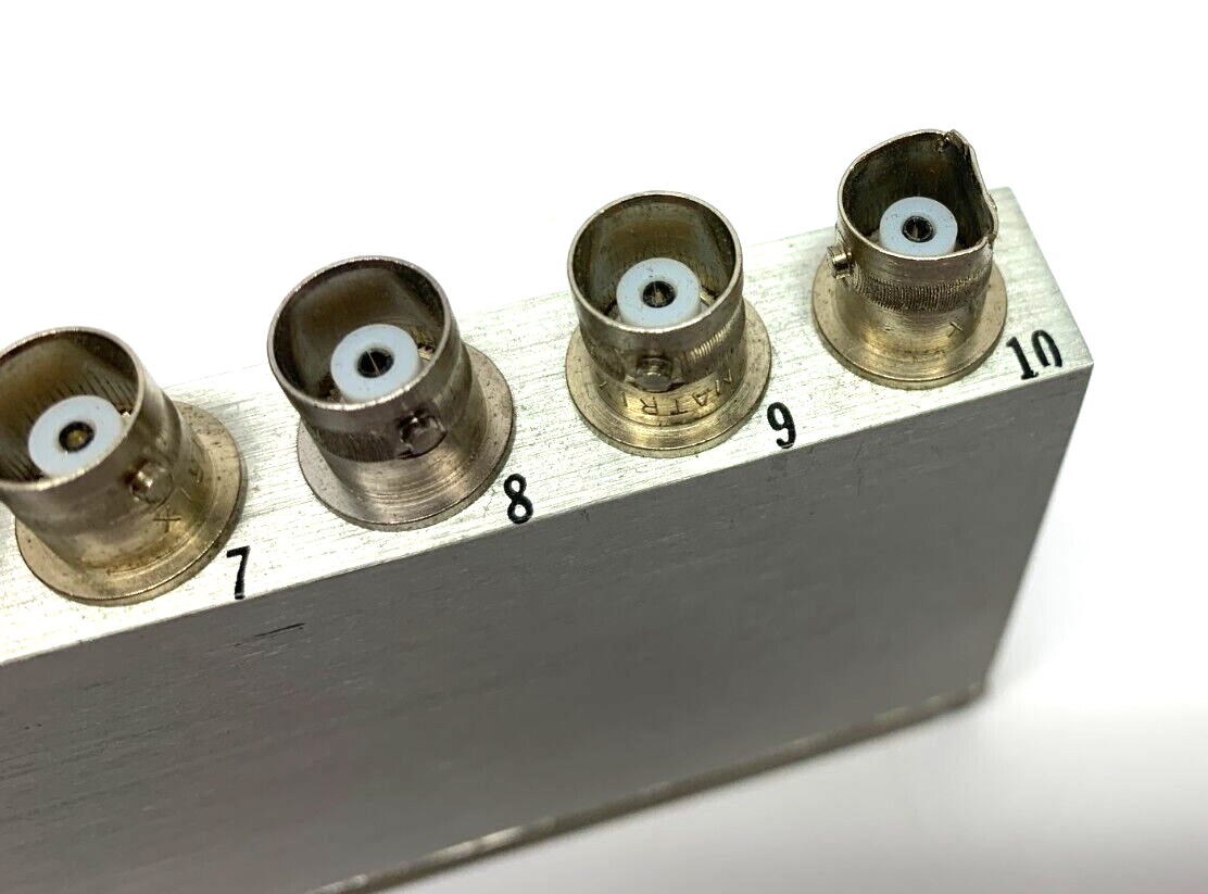 Matrix Systems 7610-DR-50-12V Coaxial Relay Module 7000 Series BENT CONNECTOR 10 - Maverick Industrial Sales