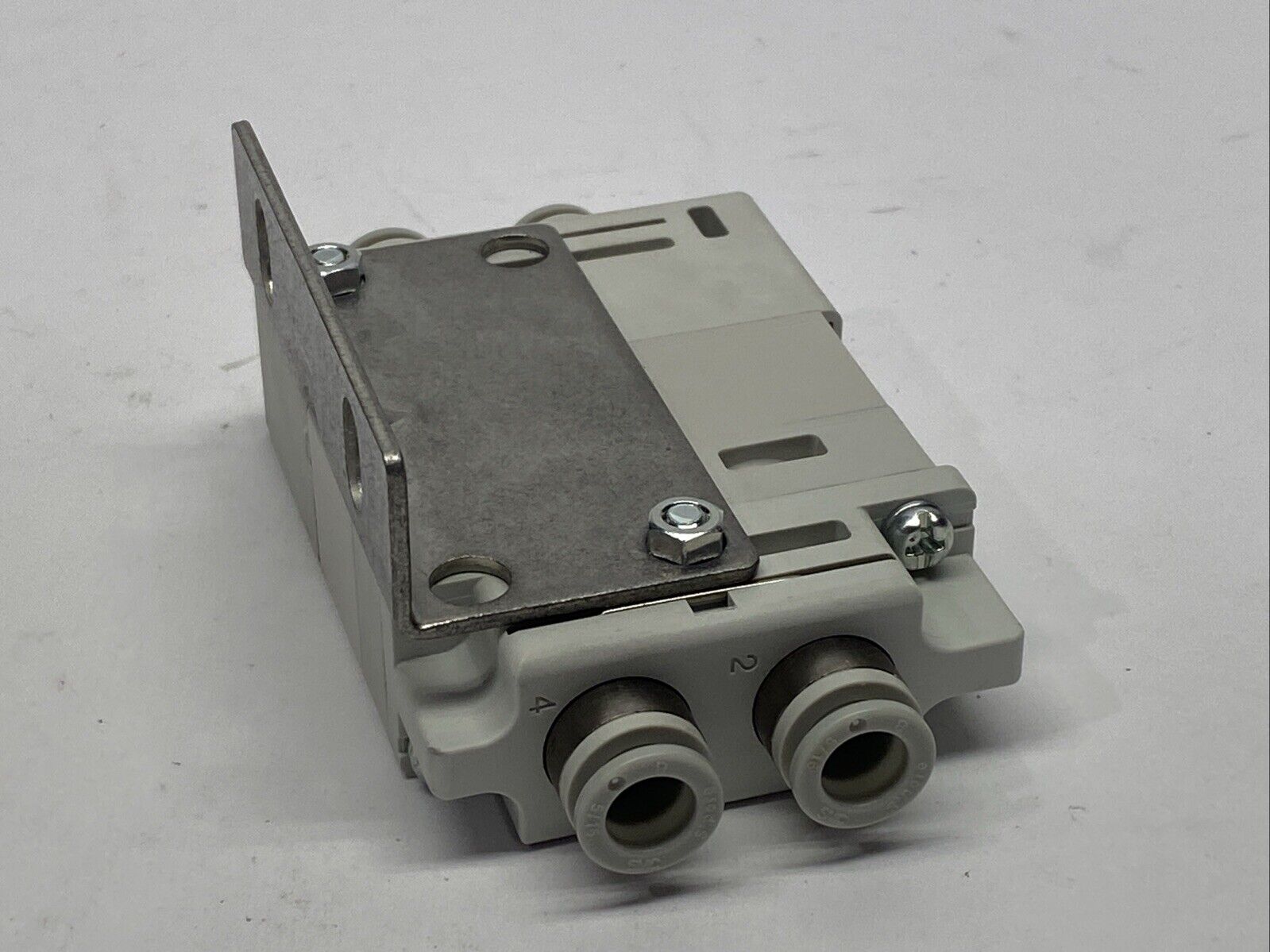 SMC VQ2000-FPG-C8C8-F Double Check Block 4-Way - Maverick Industrial Sales