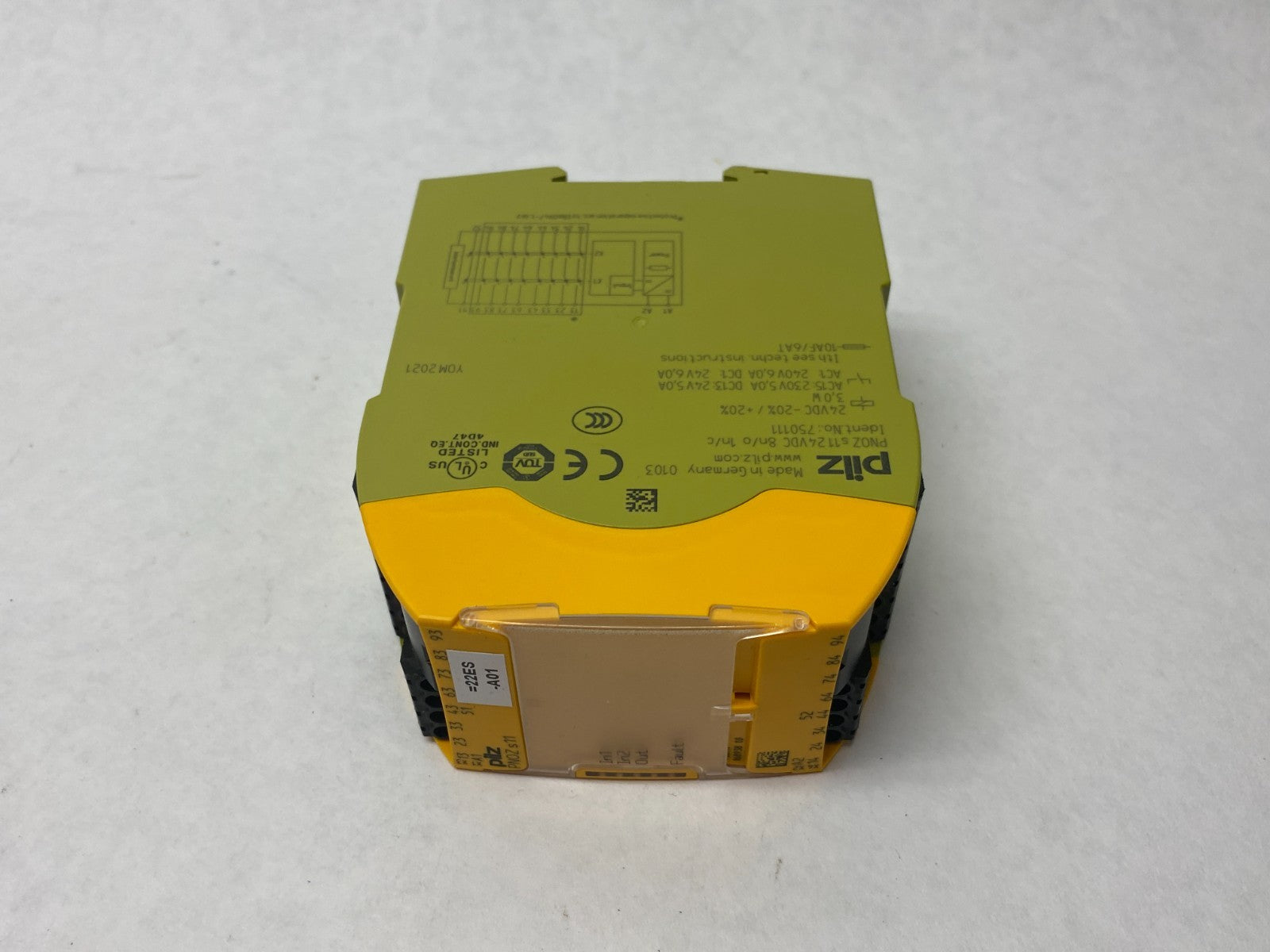 Pilz 750111 Sigma Contact Expansion Safety Relay PNOZ s11 24VDC 8 n/o 1 n/c - Maverick Industrial Sales