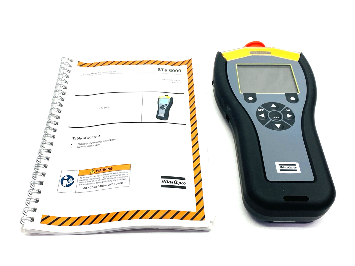 8059 0956 61, 8059095661 | Atlas Copco 8059 0956 61 Torque Tester Data Analyzer STa 6000 Plus - New – Open box - Maverick Industrial Sales