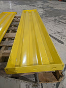 Safety Yellow Steel Lift Out Guard Rail 6'ft Long x 15"W LOT OF 2 - Maverick Industrial Sales