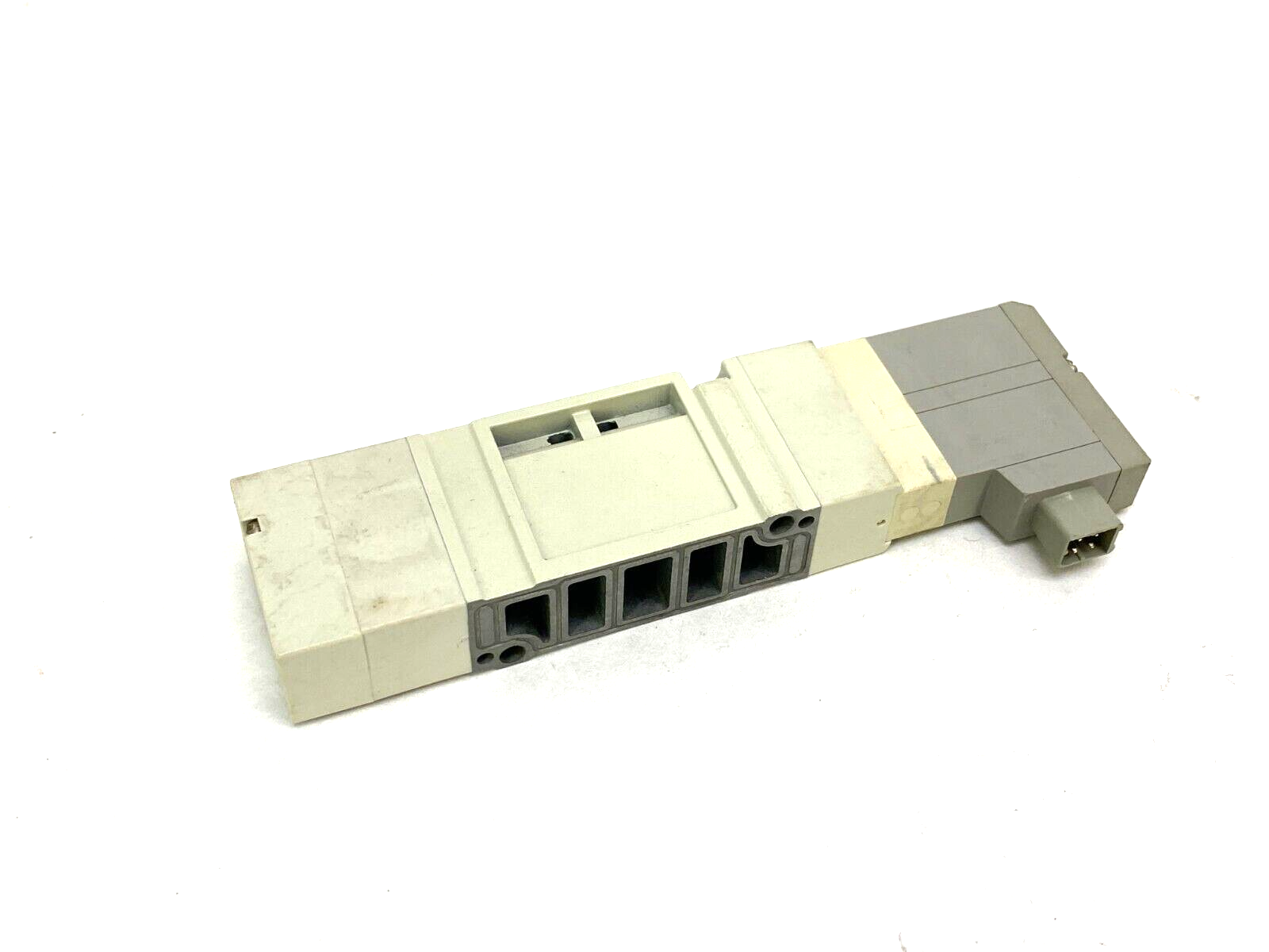 SV2300-5FU | SMC Plug-In Double Solenoid Valve - Used - Maverick Industrial Sales