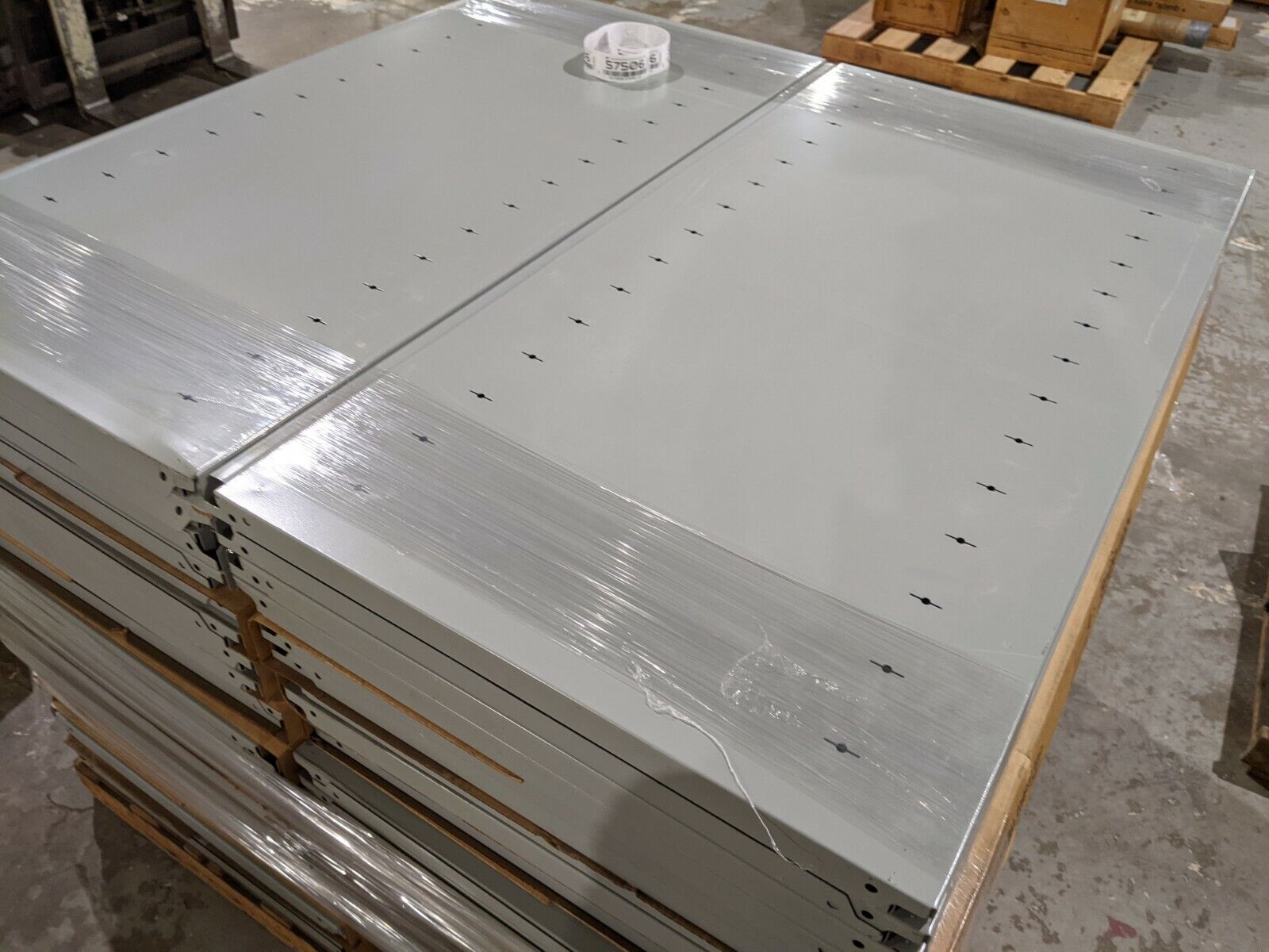 Rousseau SH-4824 Box Shelf w/Front & Rear Edges Roll-Formed & Welded BOX OF 4 - Maverick Industrial Sales