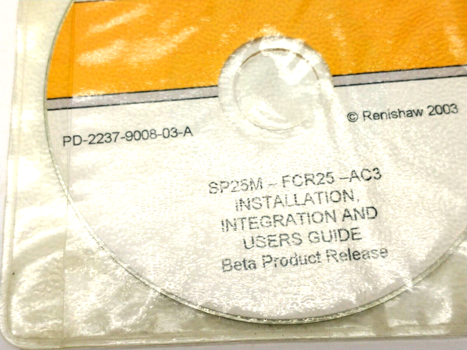 Renishaw PD-2237-9008-03-A Installation Integration User Guide SP25M-FCR25-AC3 - Maverick Industrial Sales