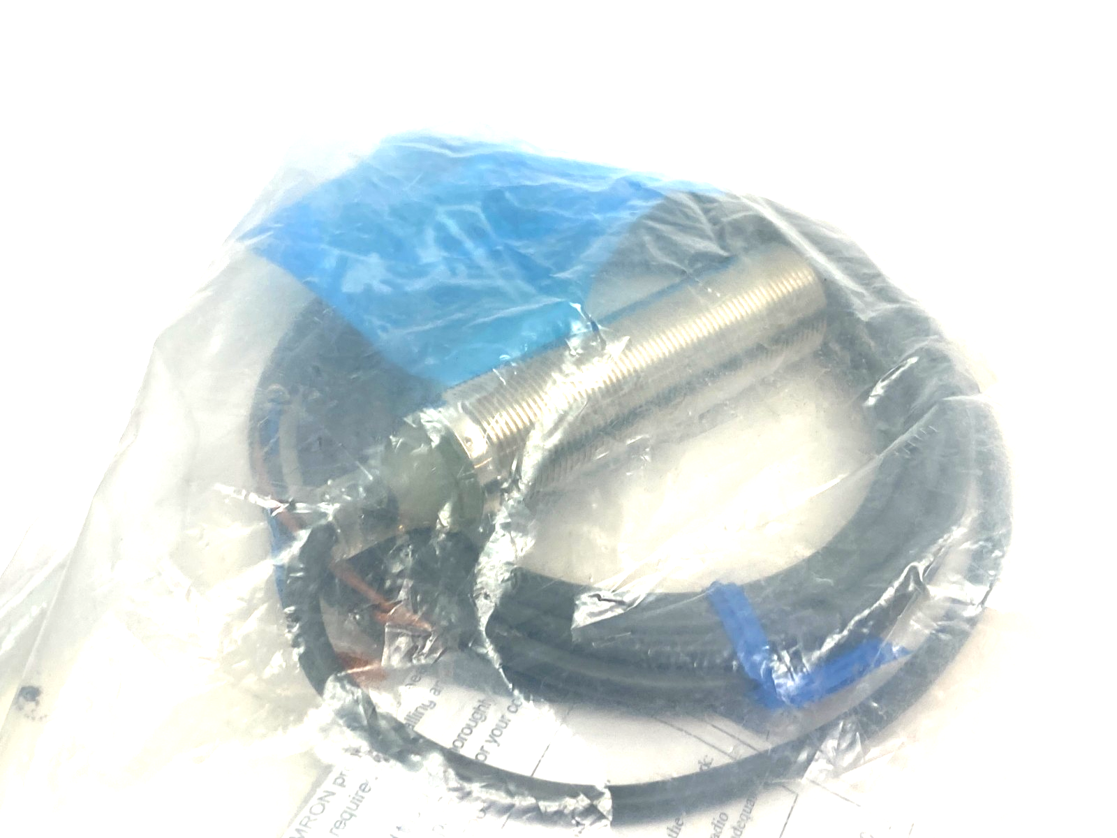 Omron E2B-M18LS08-WZ-C1 Inductive Proximity Sensor 2m Leads 10-30VDC - Maverick Industrial Sales