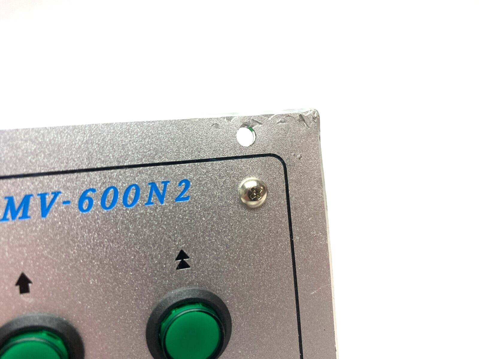 Mitutoyo MV-600N2 Control Panel for Wintek Electric Gauge Stand DAMAGED CORNER - Maverick Industrial Sales