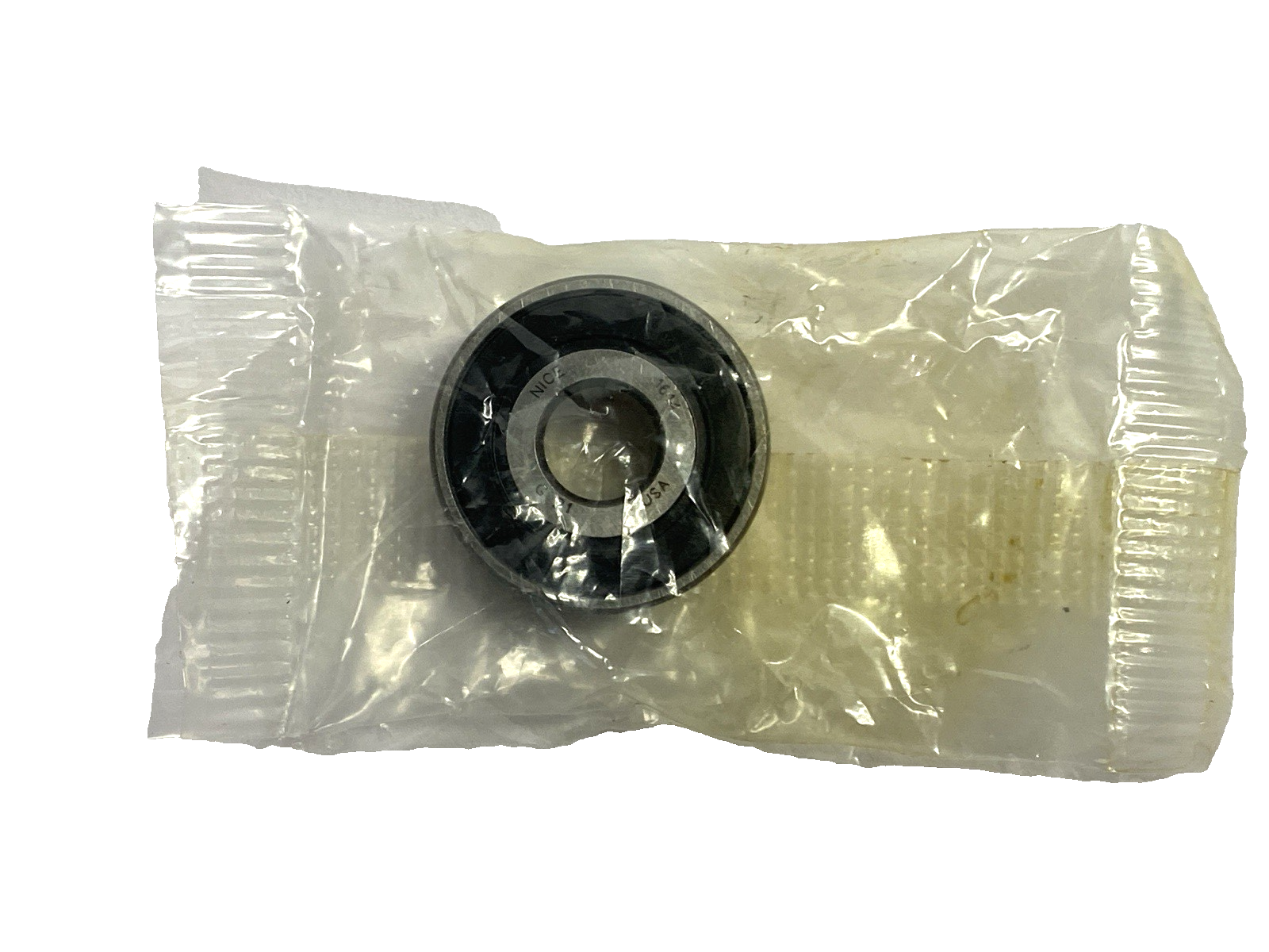 Nice 1614 Deep Groove Ball Bearing 3/8" Bore Dia. 1-1/8" OD - Maverick Industrial Sales