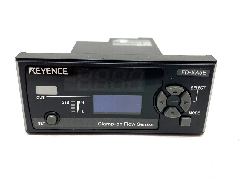 Keyence FD-XA5E Panel Type Main Unit Controller 4-Digit 7 Segment Display - Maverick Industrial Sales