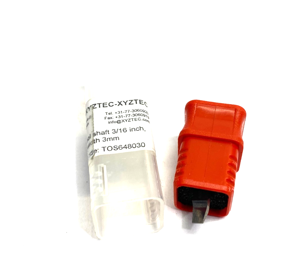 TOS648030 | xyztec Shear Tool, Shaft 3/16", Width 3mm - New - Maverick Industrial Sales