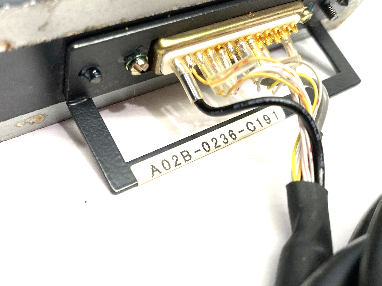 A02B-0236-C191 | Fanuc Slim RS-232 Communication Cable Assembly - Used - Maverick Industrial Sales
