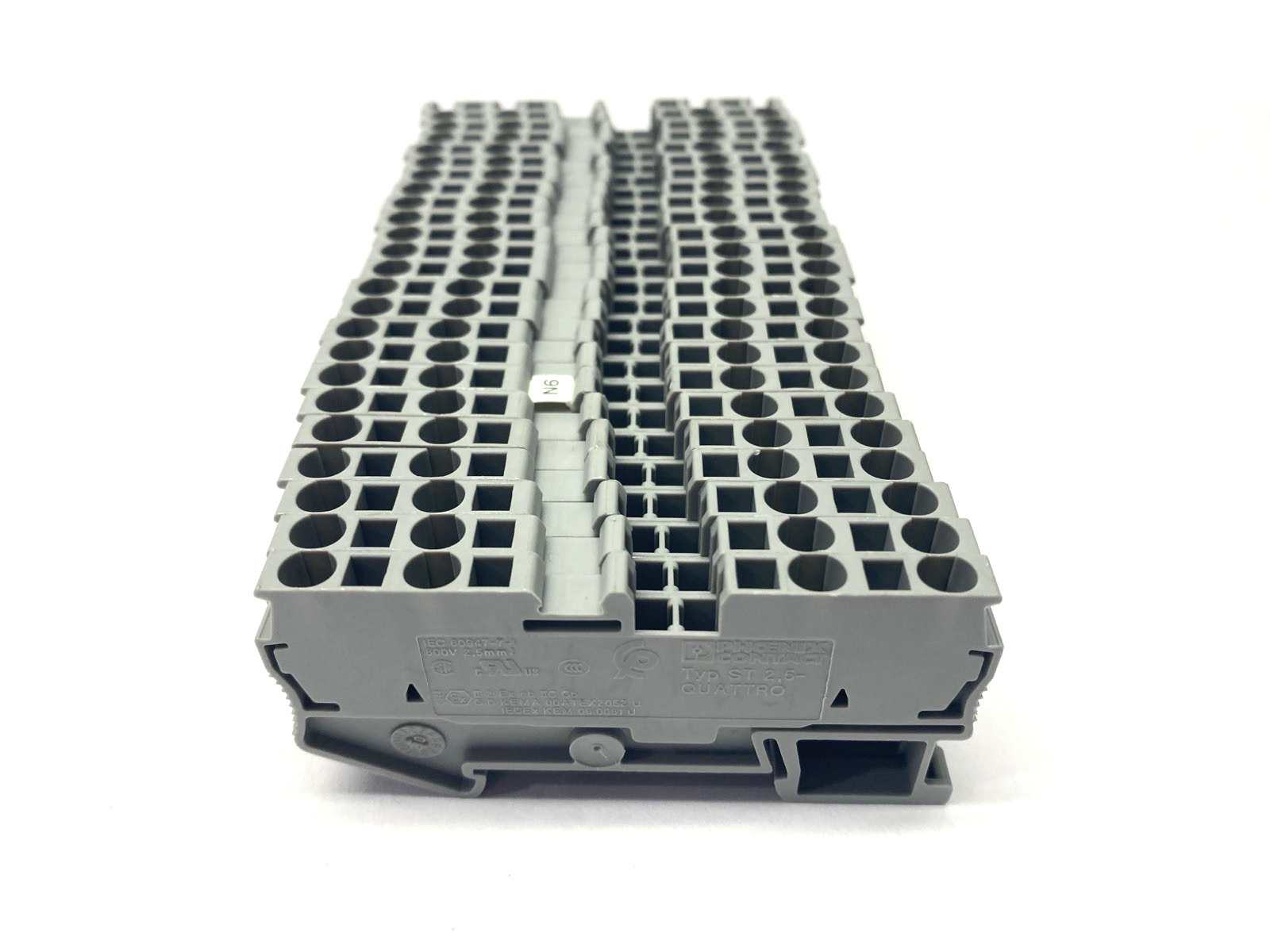 3031306 | Phoenix Contact ST 2,5-QUATTRO Feed-Through Terminal Block LOT OF 24 - Used - Maverick Industrial Sales