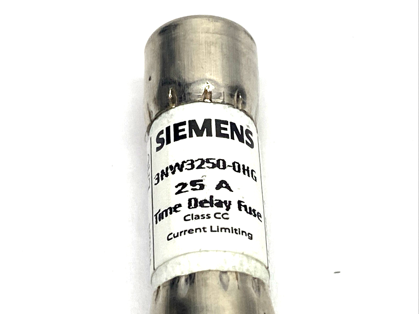 Siemens 3NW3250-0HG Fuse, Class CC Time-Lag Current-Limiting 600VAC 25A LOT OF 3 - Maverick Industrial Sales