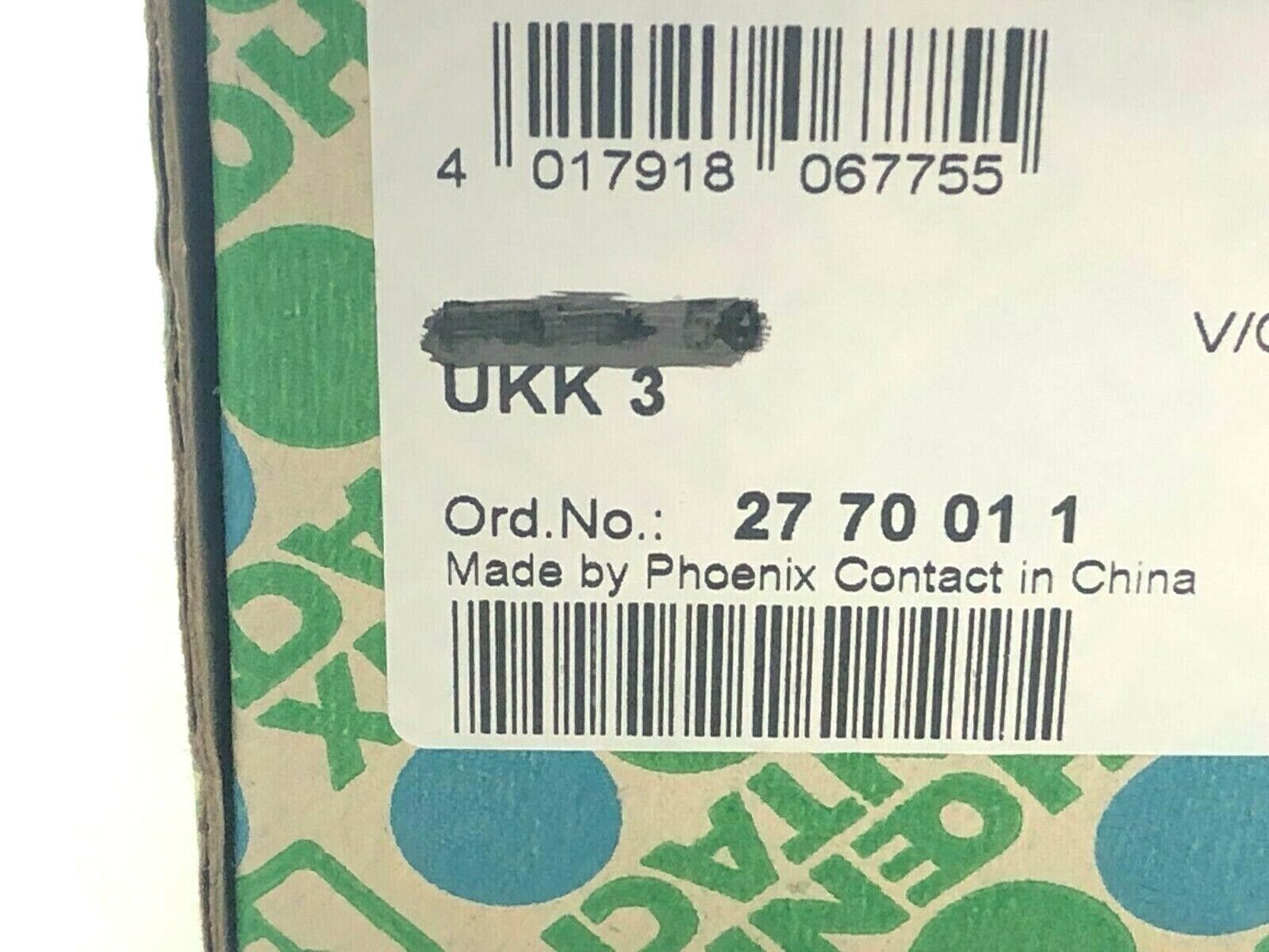 Phoenix Contact UKK 3 Double-Level Terminal Block 2770011 LOT OF 40 - Maverick Industrial Sales