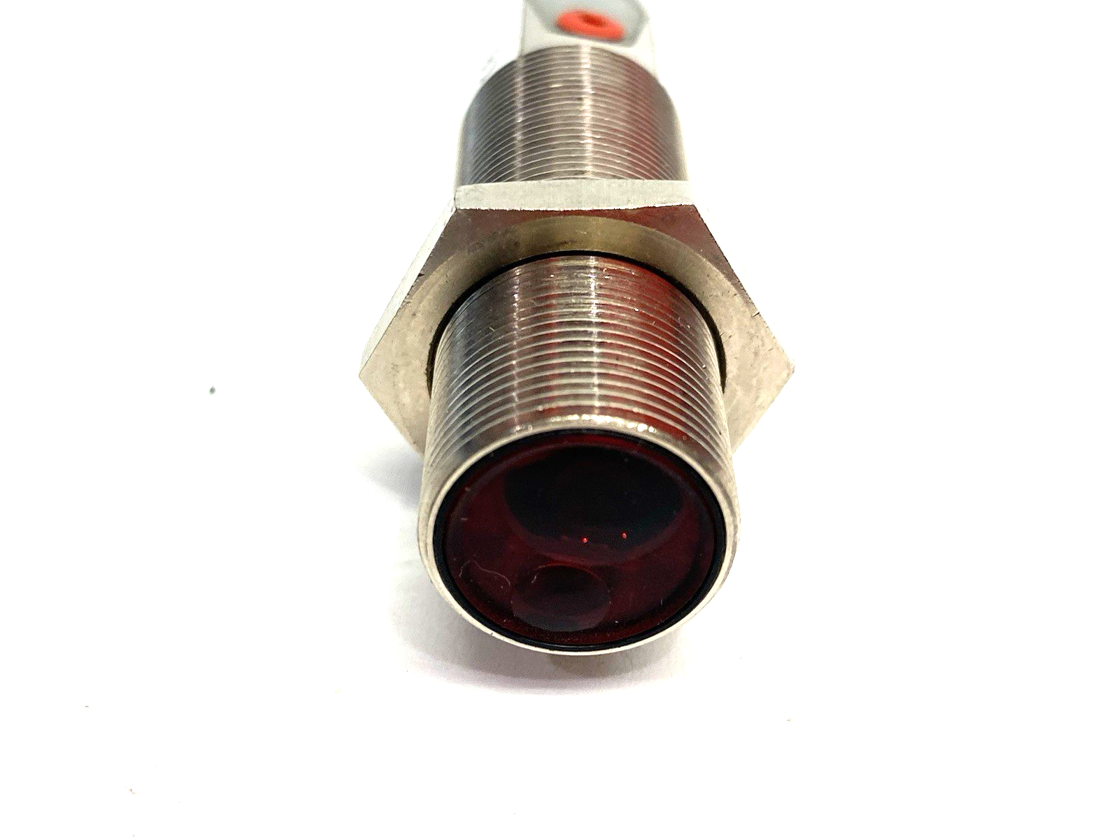 BOS002K | Balluff Cylindrical Diffuse Sensor, M18 Threaded, BOS 18M-PSV-LH22-S4 - Used - Maverick Industrial Sales