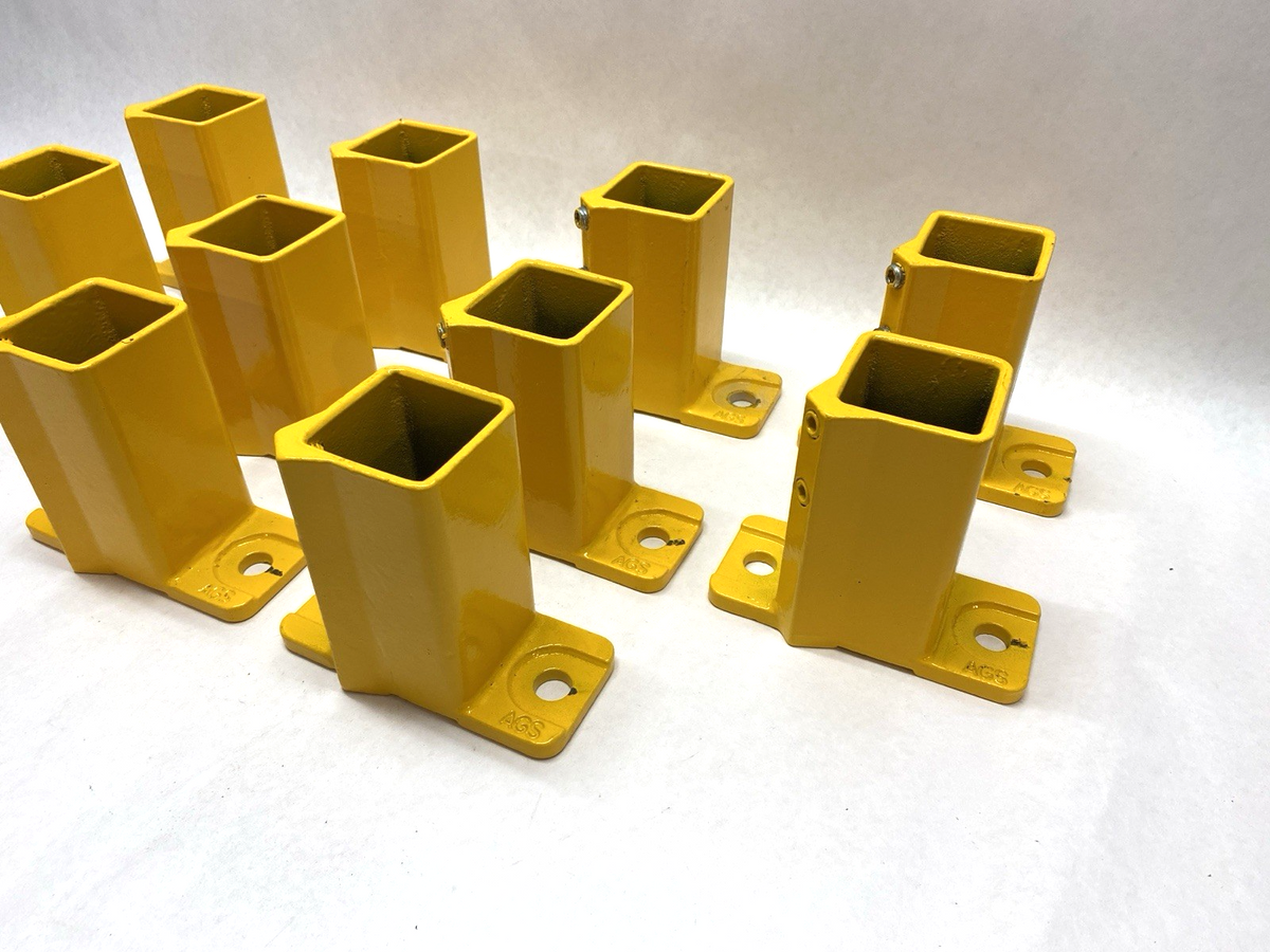 A11541 | AGS Automated Guarding Systems 2 Hole Foot Bracket LOT OF 10 - Used - Maverick Industrial Sales