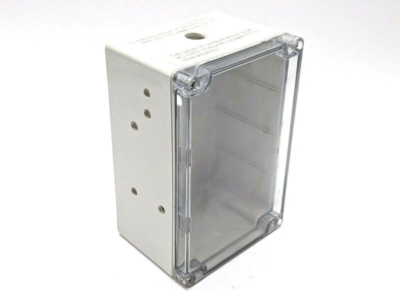 Hammond E65324 ABS Clear Poly Lid Enclosure 6.5"x4"x3" - Maverick Industrial Sales