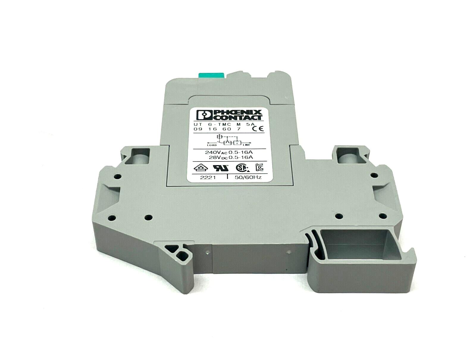 Phoenix Contact UT 6-TMC M 5A Thermomagnetic Device Circuit Breaker 0916607 - Maverick Industrial Sales