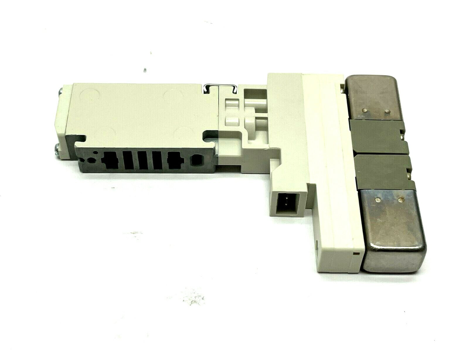VQC1300N-51 | SMC Plug-In Double Solenoid Valve - New – Open box - Maverick Industrial Sales